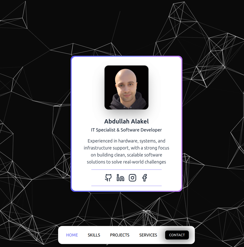 My New Portfolio Website