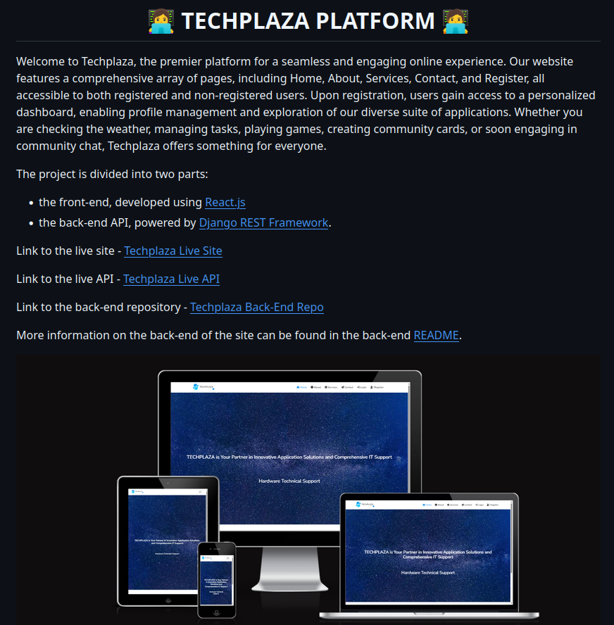 TECHPLAZA PLATFORM